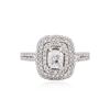 Image 1 : 14KT White Gold 1.51 ctw Diamond Ring