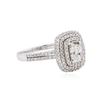 Image 2 : 14KT White Gold 1.51 ctw Diamond Ring
