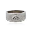 Image 1 : 14KT White Gold 0.05 ctw Diamond Ring