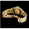 Image 4 : Gents Rolex DayDate 18KT Yellow Gold 0.56 ctw Diamond Wristwatch