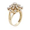 Image 3 : 14KT Two-Tone Gold 0.77 ctw Diamond Ring
