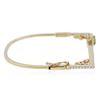 Image 2 : 14KT Yellow Gold 0.69 ctw Peridot and Diamond Bracelet