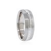 Image 2 : 14KT White Gold Band Ring