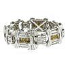Image 2 : 14KT White Gold 12.50 ctw Diamond Bracelet
