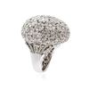Image 3 : 14KT White Gold 11.67 ctw Diamond Ring