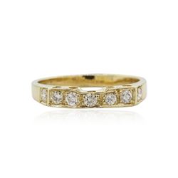 14KT Yellow Gold 0.35 ctw Diamond Ring