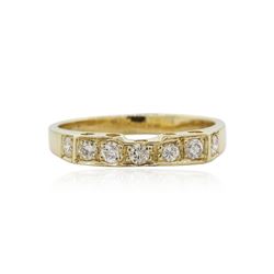 14KT Yellow Gold 0.35 ctw Diamond Ring