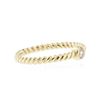 Image 2 : 14KT Yellow Gold 0.09 ctw Diamond Ring