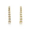 Image 1 : 14KT Yellow Gold 1.22 ctw Diamond Earrings