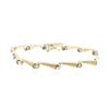 Image 1 : 14KT Yellow Gold 0.20 ctw Diamond Bracelet