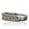 Image 2 : 18KT White Gold 1.06 ctw Diamond Ring