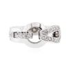 Image 1 : 14KT White Gold 0.20 ctw Diamond Ring