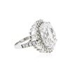 Image 2 : 14KT White Gold 24.09 ctw Kunzite and Diamond Ring