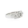Image 2 : 18KT White Gold 0.46 ctw Diamond Ring