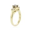 Image 3 : 14KT Yellow Gold 0.98 ctw Brown Diamond Ring