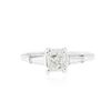 Image 1 : 14KT White Gold 0.99 ctw Diamond Ring