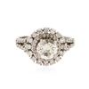 Image 1 : 14KT White Gold 1.84 ctw Diamond Ring