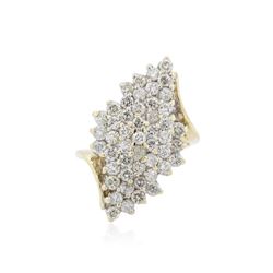 14KT Yellow Gold 1.52 ctw Diamond Ring