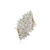 Image 1 : 14KT Yellow Gold 1.52 ctw Diamond Ring
