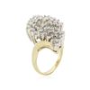 Image 3 : 14KT Yellow Gold 1.52 ctw Diamond Ring