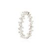 Image 3 : 18KT White Gold 0.52 ctw Diamond Ring