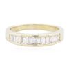 Image 1 : 14KT Yellow Gold 0.50 ctw Diamond Ring