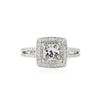 Image 1 : 18KT White Gold 1.99 ctw Diamond Ring