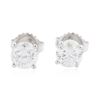 Image 1 : 14KT White Gold 1.40 ctw Diamond Stud Earrings