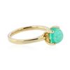 Image 2 : 14KT Yellow Gold 2.36 ctw Emerald Ring