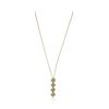 Image 2 : 14KT Yellow Gold 0.60 ctw Diamond Pendant With Chain