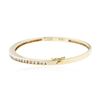 Image 2 : 14KT Yellow Gold 1.18 ctw Diamond Bangle