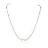 Image 2 : 14KT White Gold 8.53 ctw Diamond Necklace