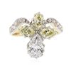 Image 1 : 14KT Yellow Gold 1.99 ctw Diamond Ring