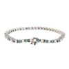 Image 2 : 14KT White Gold 4.78 ctw Diamond Tennis Bracelet