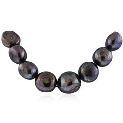 14KT White Gold Tahitian Pearl Necklace