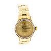 Ladies Rolex 18KT Yellow Gold Diamond Oyster Perpetual Wristwatch