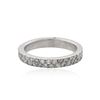Image 1 : 18KT White Gold 0.35 ctw Diamond Ring