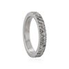 Image 2 : 18KT White Gold 0.35 ctw Diamond Ring