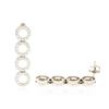 Image 2 : 14KT White Gold 0.90 ctw Diamond Earrings