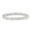 Image 1 : 14KT White Gold 0.75 ctw Diamond Ring