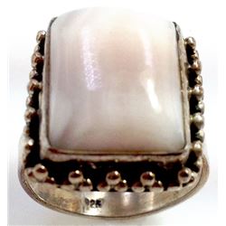 Sterling Silver .925 Lace Ring 8.90 gr