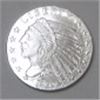 Image 1 : 1929 SILVER INDIAN LIBERTY HEAD 1/10oz .999 FINE SILVER *MS HIGH GRADE*!!