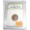 Image 1 : 1942-P *PHILADELPHIA MINT* LINCOLN WHEAT PENNY *CERTIFIED BY INB-INTERNATIONAL NUMISMATIC BUREAU* NI