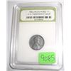 Image 1 : 1946-P *PHILADELPHIA MINT* LINCOLN WHEAT PENNY *CERTIFIED BY INB-INTERNATIONAL NUMISMATIC BUREAU* NI