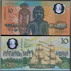 1988 Johnston/Fraser Bicentenary Ten Dollar Note