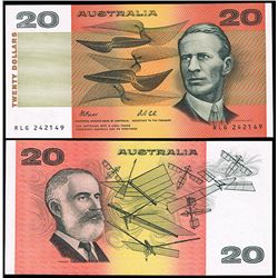 1991 Fraser/Cole QEII Twenty Dollar Note