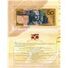Image 2 : 1995 Fraser/Evans First and Last Fifty Dollar Embossed Deluxe Banknote Folder