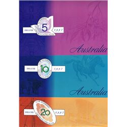 1997 Australian Banknote Set - Deluxe Low Numbered Uncirculated