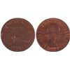Image 1 : 1961Y Australian QEII Penny - Bearded Queen