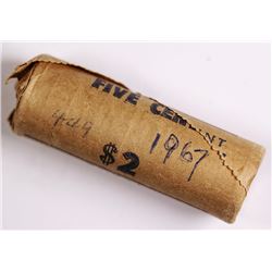 1967 Australian Five Cent RAM Roll